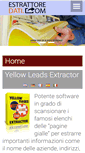 Mobile Screenshot of estrattoredati.com